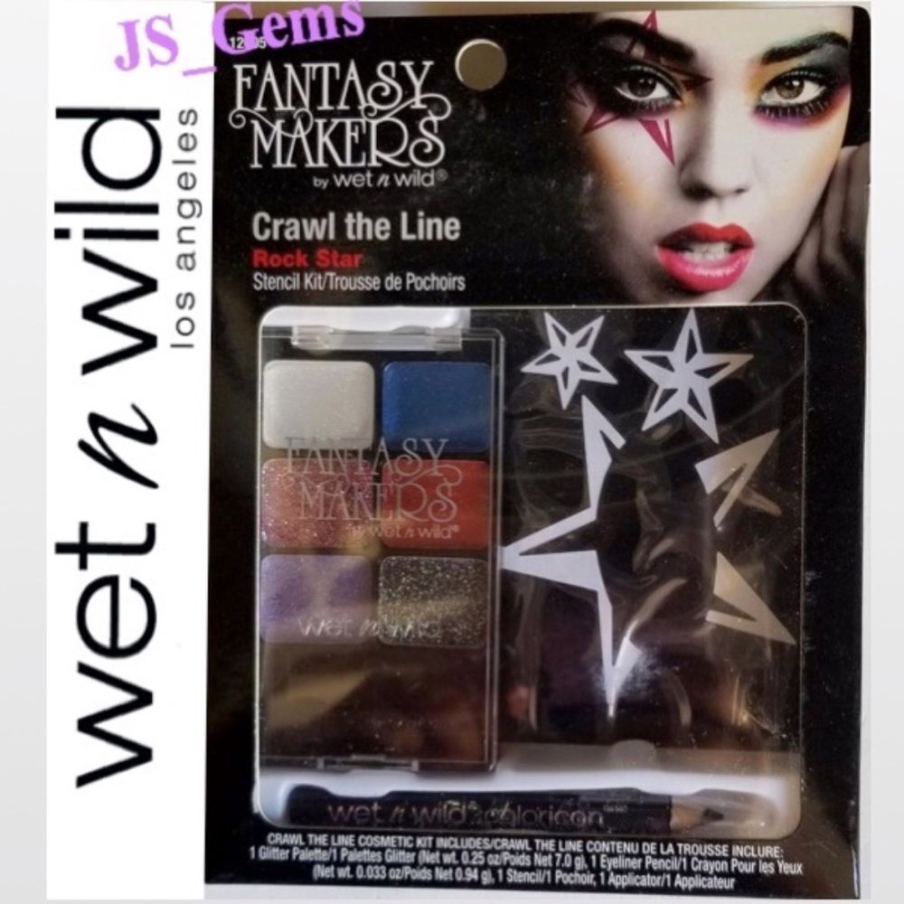 New Star Make Up Stencil Set